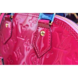 Louis Vuitton Replica Alma BB Bag Rose Red 2015