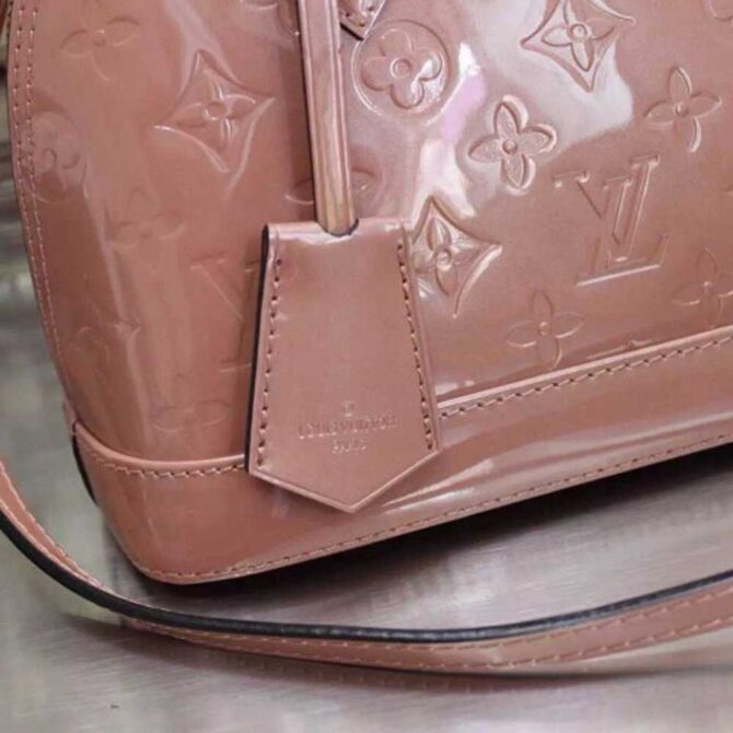 Louis Vuitton Replica Alma BB Bag VeLV Replicaet Powder 2015