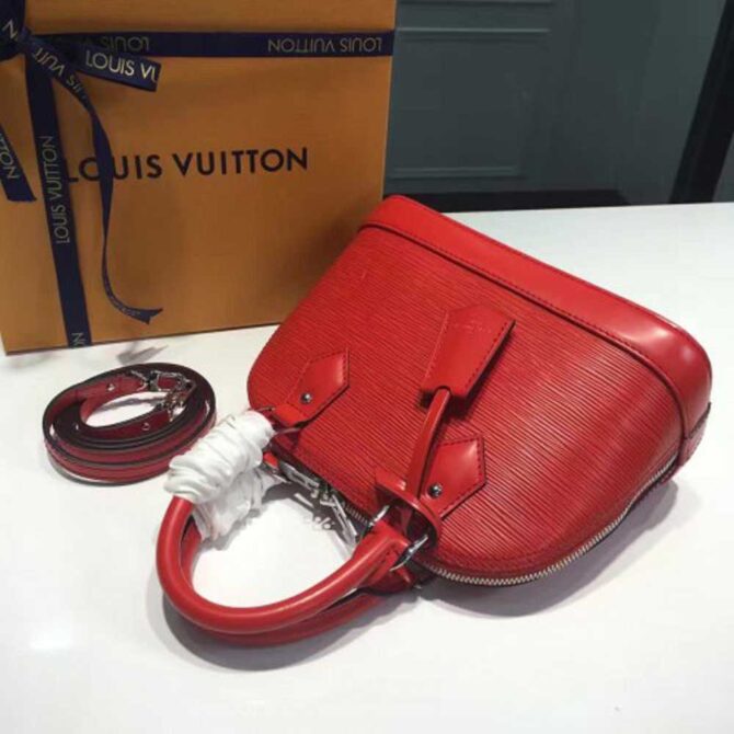 Louis Vuitton Replica Alma BB  Epi Leather M91606 Red(KD-721605)