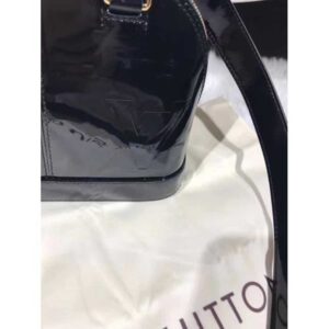 Louis Vuitton Replica Alma BB Patent Leather Bag M51904 Black 2017