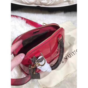 Louis Vuitton Replica Alma BB Patent Leather Bag M51904 Cherry Red