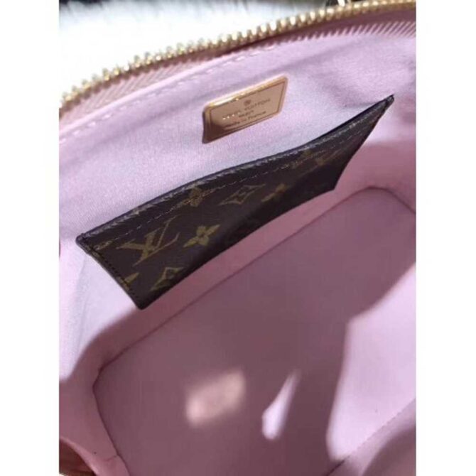 Louis Vuitton Replica Alma BB Patent Leather Bag M51925 Rose Ballerine