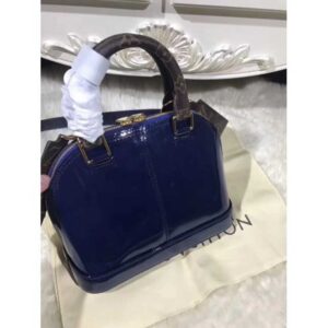 Louis Vuitton Replica Alma BB Patent Leather Bag M54705 Marine Blue