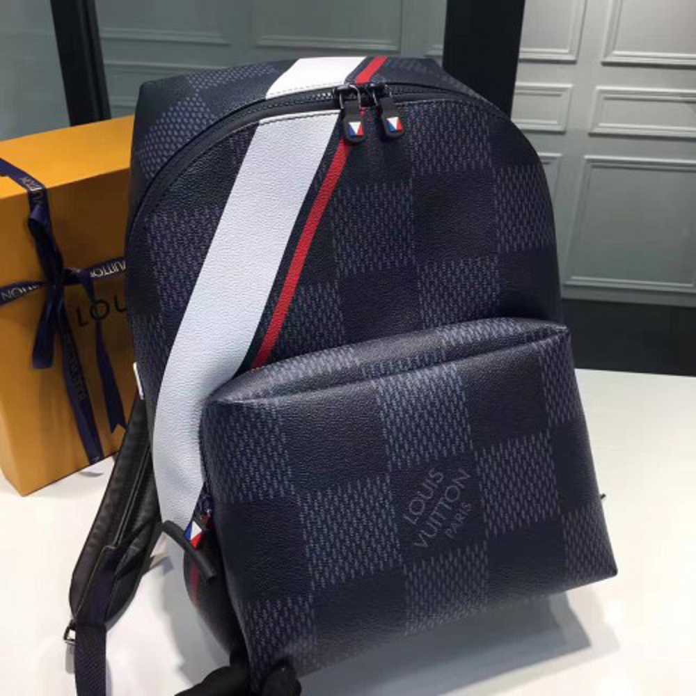 Replica Louis Vuitton N44017 Apollo Backpack Damier Azur Canvas For Sale