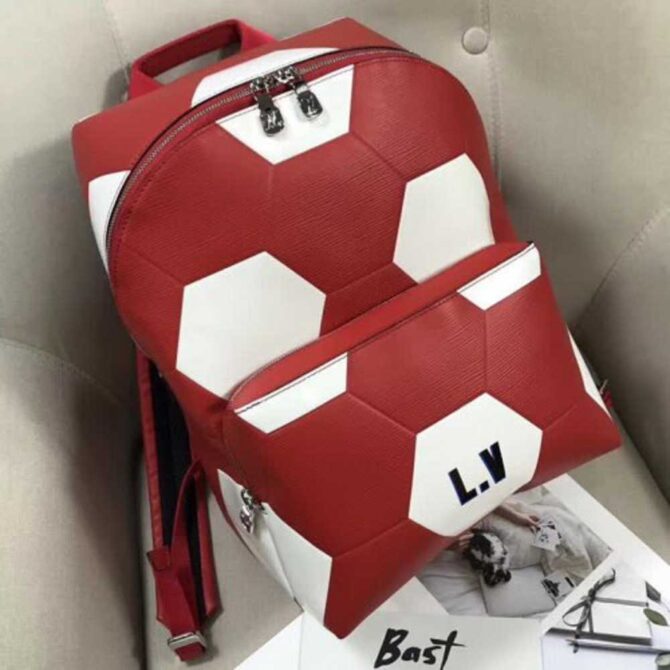 Louis Vuitton Replica Apollo Backpack M52117 Red 2018