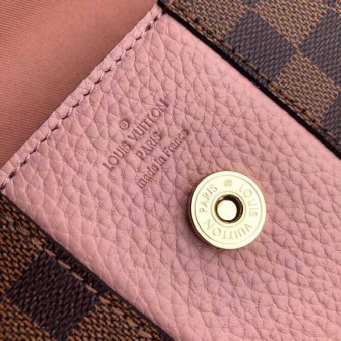 Louis Vuitton Replica Bond Street BB Handbag N41071 Damier Ebene Canvas/Pink 2018
