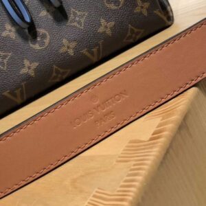 Louis Vuitton Replica Braided Handle Monogram Canvas Beaubourg Hobo Bag 2019