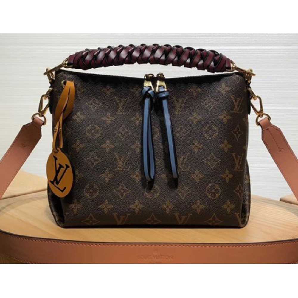 louis vuitton hobo bag with braided handle