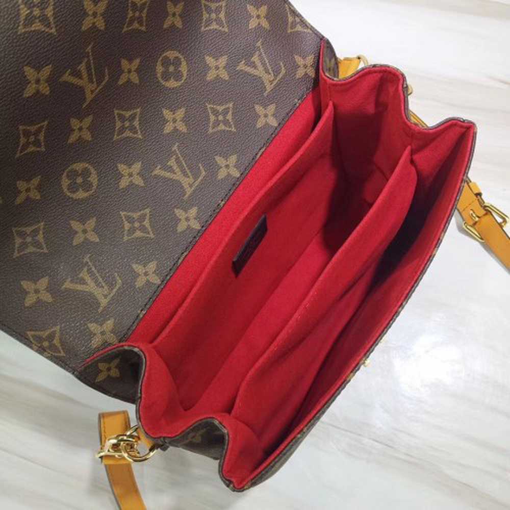 Louis Vuitton Monogram Canvas Pochette Metis with braided handle M43984