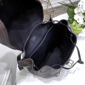 Louis Vuitton Replica Calfskin Canyon Backpack With Otuside Pockets M54959 Marron 2017