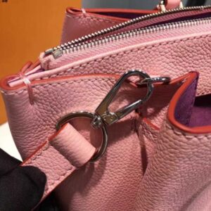 Louis Vuitton Replica Calfskin Leather Lockmeto Epsom M54572  Rose Poudre 2017