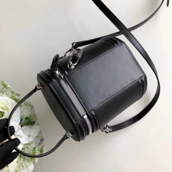 Louis Vuitton Replica Cannes Beauty Bucket Case M52226 Black Epi Leather 2018
