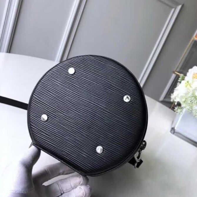 Louis Vuitton Replica Cannes Beauty Bucket Case M52226 Black Epi Leather 2018