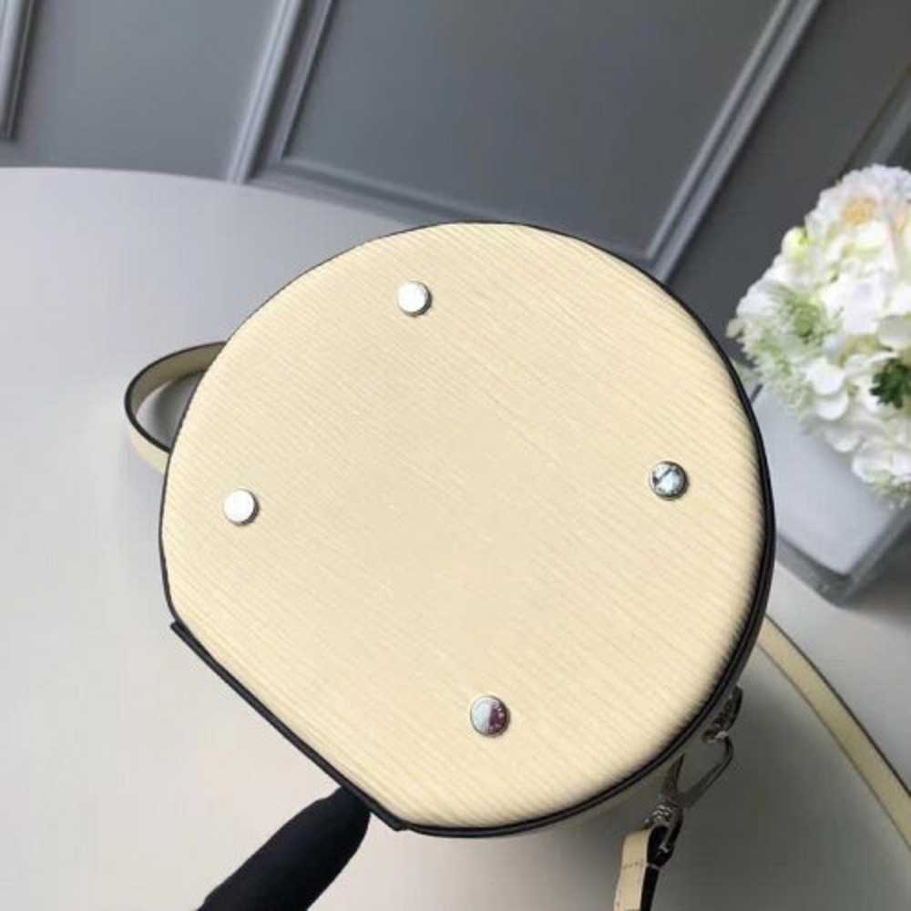 Louis Vuitton Replica Cannes Beauty Bucket Case M52560 Light Yellow Epi Leather 2018