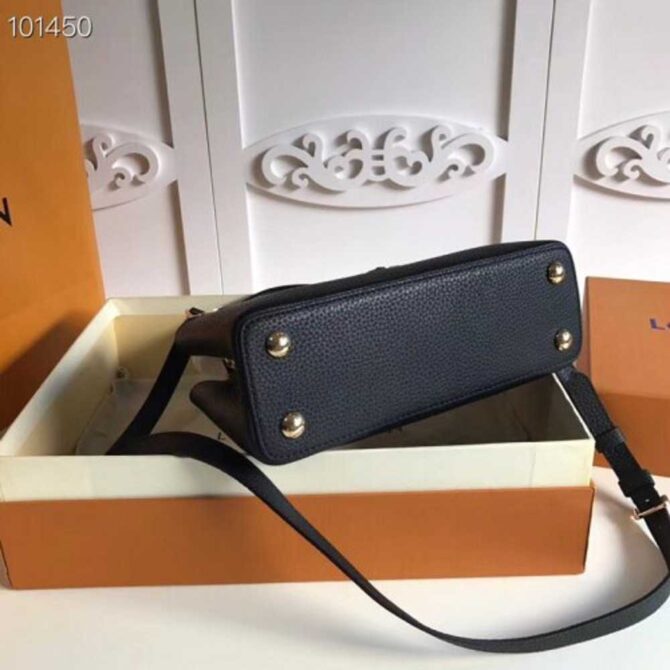 Louis Vuitton Replica Capucines BB Bag Blooms Crown M54665 Black