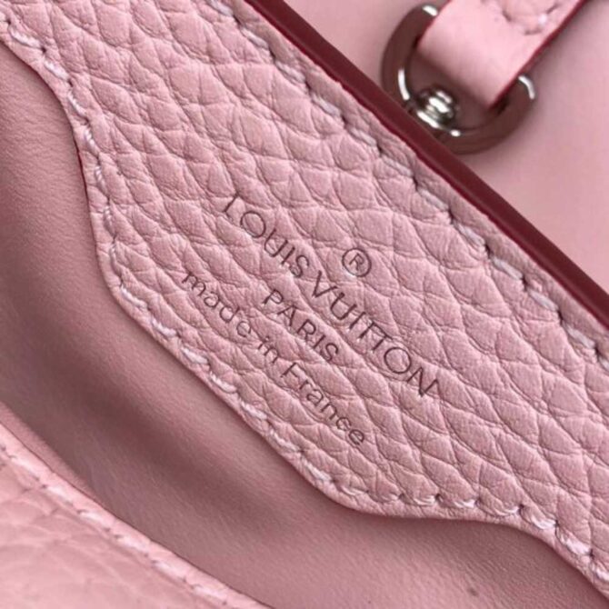 Louis Vuitton Replica Capucines BB Bag Braided Threads Handle M52384 Bubble Gum
