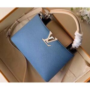 Louis Vuitton Replica Capucines BB Bag Colorblock M52986 Bleu Naval