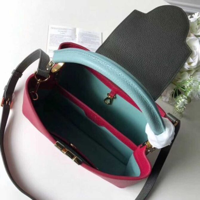 Louis Vuitton Replica Capucines BB Bag Colorblock M52990 Fuchsia