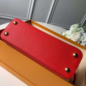 Louis Vuitton Replica Capucines BB Bag M52689 Red/Gold