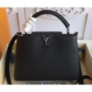 Louis Vuitton Replica Capucines BB Bag M94586 Black/SiLV Replicaer