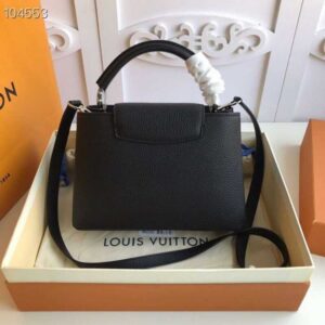 Louis Vuitton Replica Capucines BB Bag M94586 Black/SiLV Replicaer