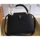 Louis Vuitton Replica Capucines BB Bag M94755 Black/Gold