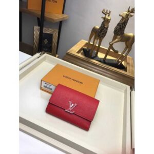 Louis Vuitton Replica Capucines Compact Wallet M62158 Rubis