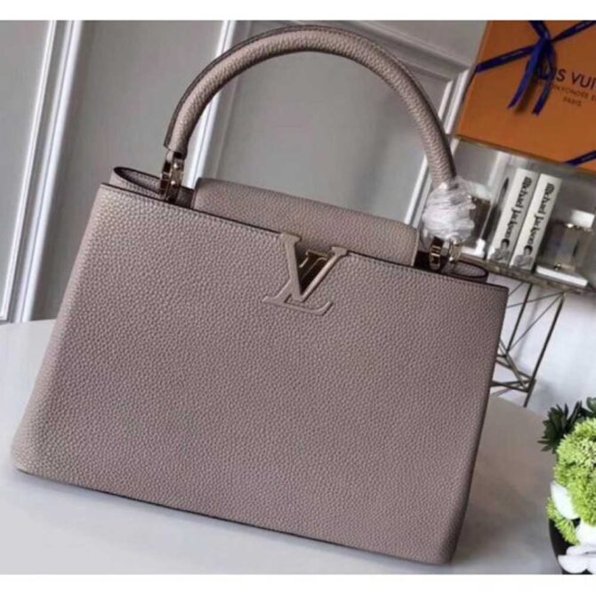 Louis Vuitton Replica Capucines MM Bag M94428 Galet