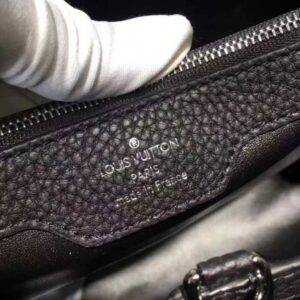 Louis Vuitton Replica Capucines MM Bag Python Handle N91659 Noir