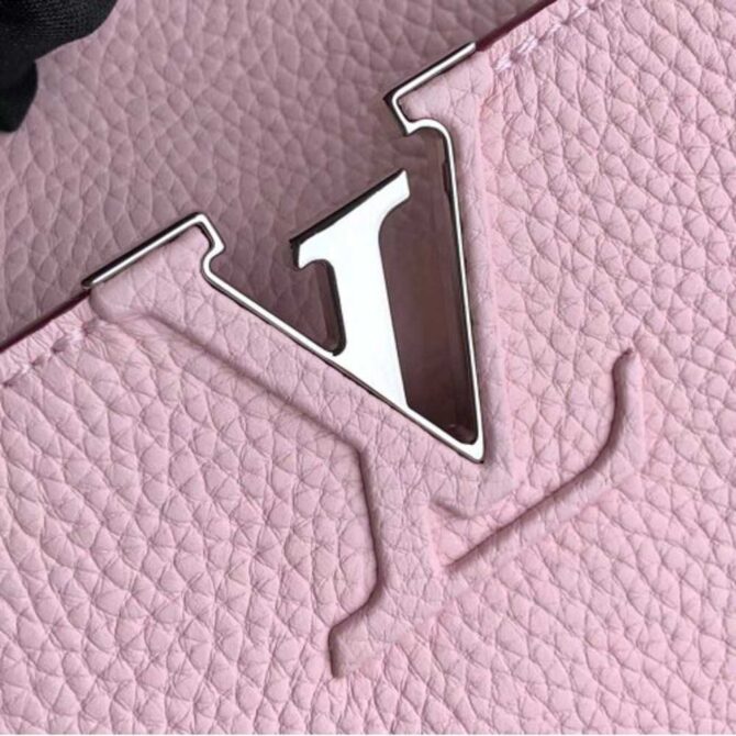Louis Vuitton Replica Capucines PM Bag Braided Threads Handle M52388 Bubble Gum