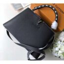 Louis Vuitton Replica Capucines PM Bag Braided Threads Handle M52389 Black