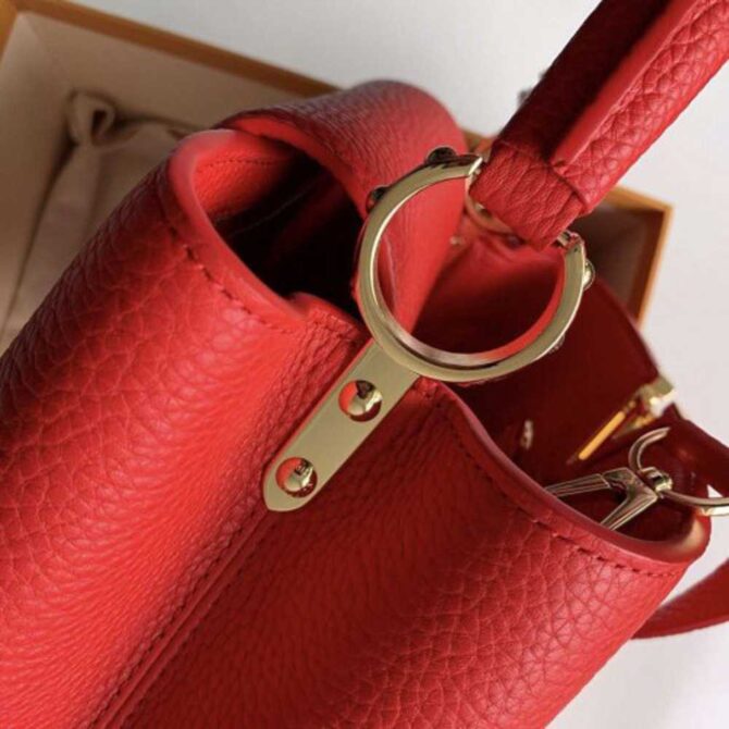 Louis Vuitton Replica Capucines PM Bag M43935 Red/Gold
