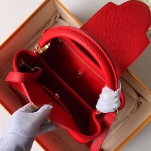 Louis Vuitton Replica Capucines PM Bag M43935 Red/Gold