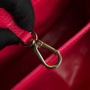 Louis Vuitton Replica Capucines PM Bag Python Handle Framboise