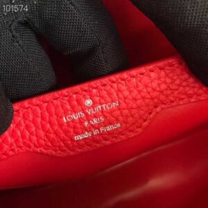 Louis Vuitton Replica Capucines PM Bag Python Handle N92803 Rubis