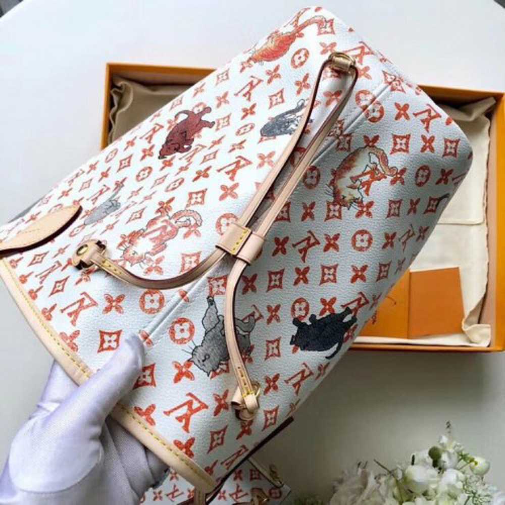 LOUIS VUITTON NEVERFULL MONOGRAM REPLICA MM from REPLICAHANDBAGS SITE  unboxing, first impression 