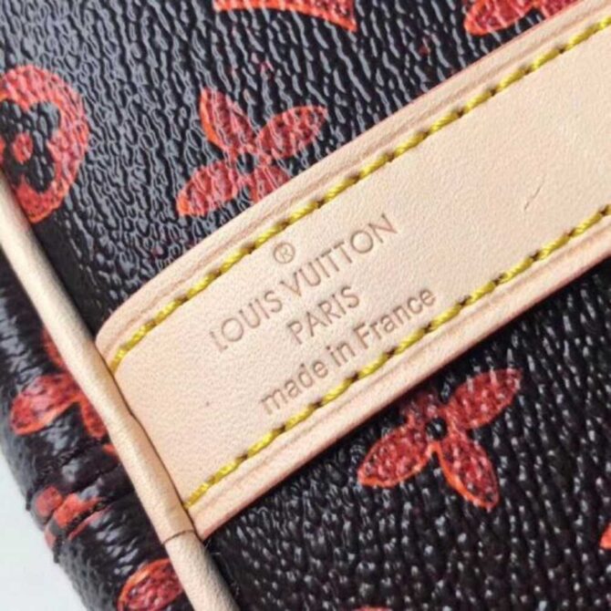 Louis Vuitton Replica Catogram Monogram Canvas Speedy 30 Bandouliere Bag M44401 Brown 2018