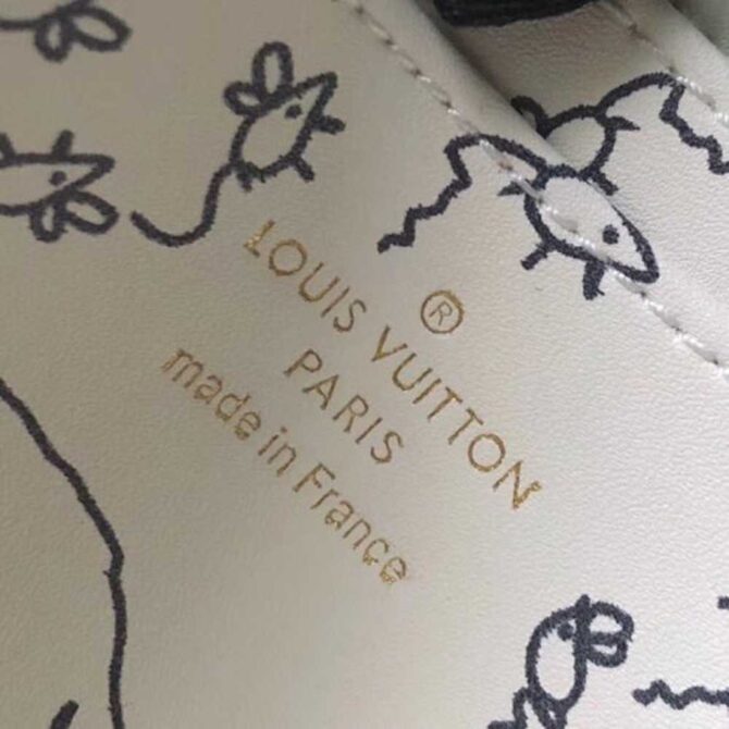 Louis Vuitton Replica Catogram Monogram Canvas Zippy Coin Purse M63884 Black/White 2018