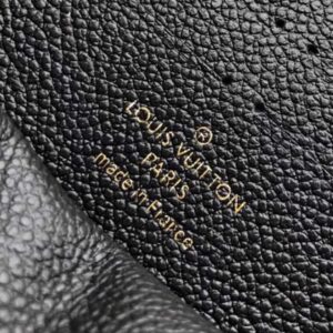 Louis Vuitton Replica Chain Wallet in Monogram Empreinte Leather M63398 Black 2018