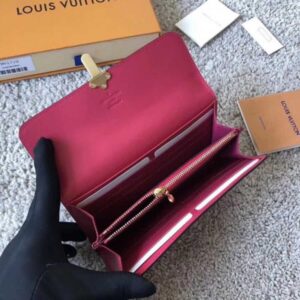 Louis Vuitton Replica Cherrywood Wallet M61719 Cherry Red