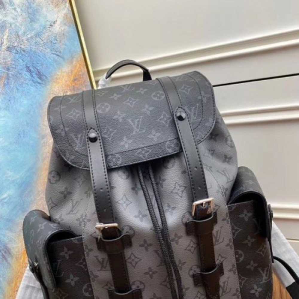 Louis Vuitton Black Embossed Monogram Taurillon Christopher Backpack PM  Black Hardware, 2020 Available For Immediate Sale At Sotheby's