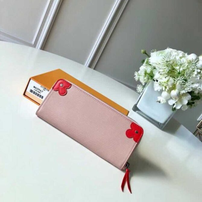 Louis Vuitton Replica Clémence Wallet in Epi leather M62967 Pink