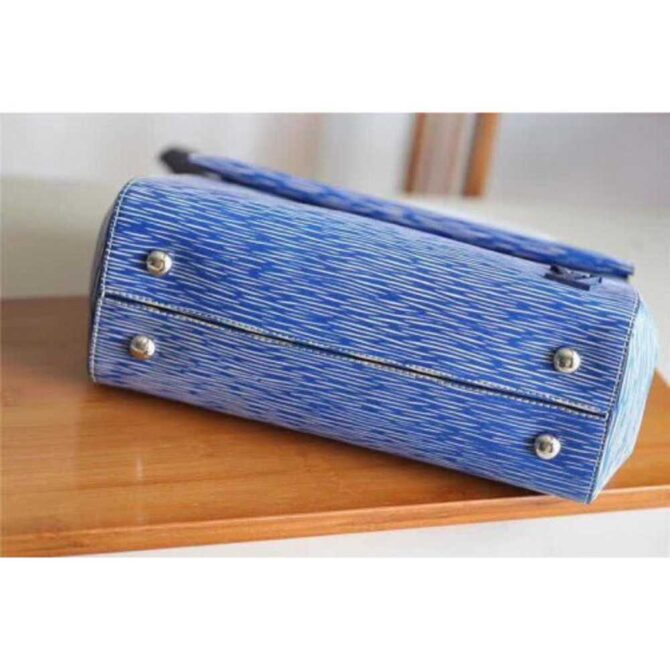 Louis Vuitton Replica Cluny BB/MM Handbag in Epi Leather M41338 Blue