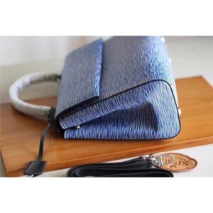 Louis Vuitton Replica Cluny BB/MM Handbag in Epi Leather M41338 Blue