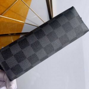 Louis Vuitton Replica Cosmetic Pouch PM Bag Damier Graphite Canvas