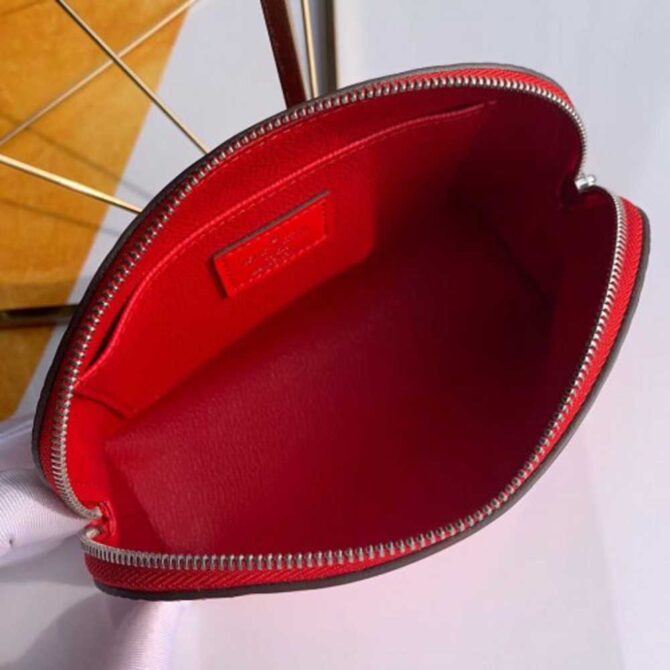 Louis Vuitton Replica Cosmetic Pouch PM Bag Epi Leather Coquelicot M41114