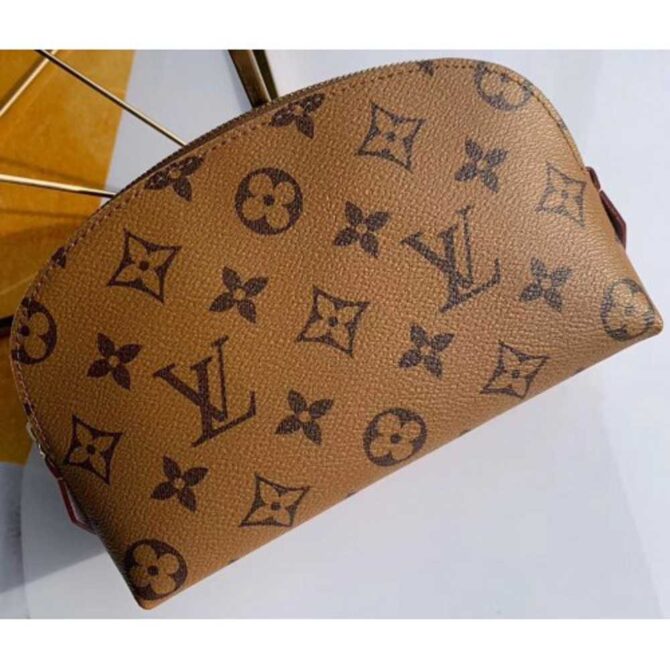 Louis Vuitton Replica Cosmetic Pouch PM Bag Monogram Reverse Canvas