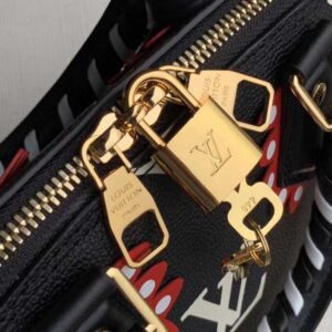 Louis Vuitton Replica Crafty Alma PM Monogram Empreinte Leather in Black  Handbags M45380