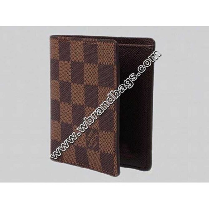 Louis Vuitton Replica DAMIER CANVAS BILLFOLD WITH 6 CREDIT CARD