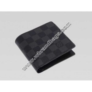 Louis Vuitton Replica DAMIER GRAPHITE CANVAS BILLS AND CARD HOLDER